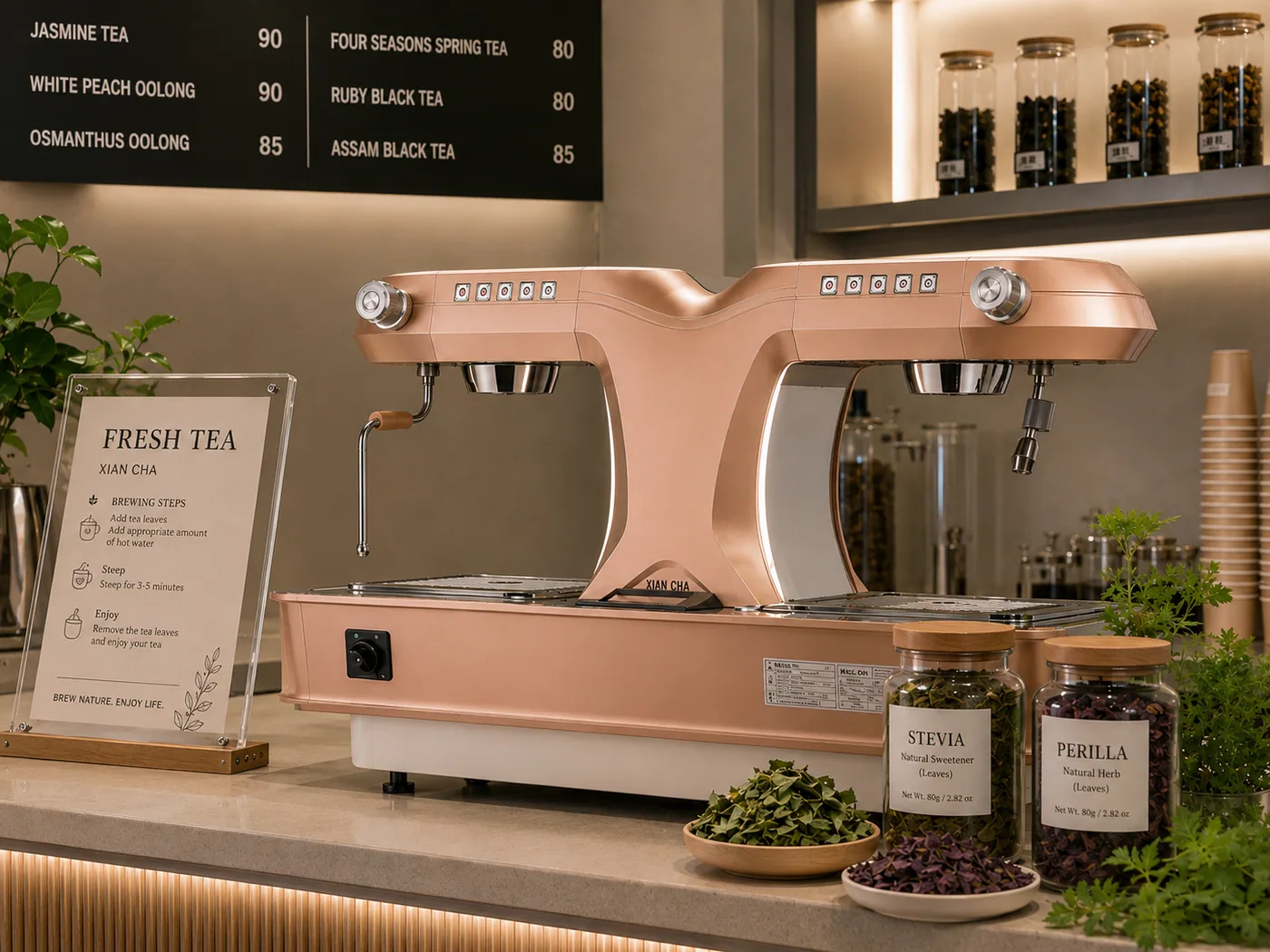 GT2-M GT2-M Touchscreen Two Group Teapresso Machine